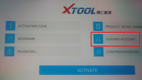 xtool x-100 pad  register