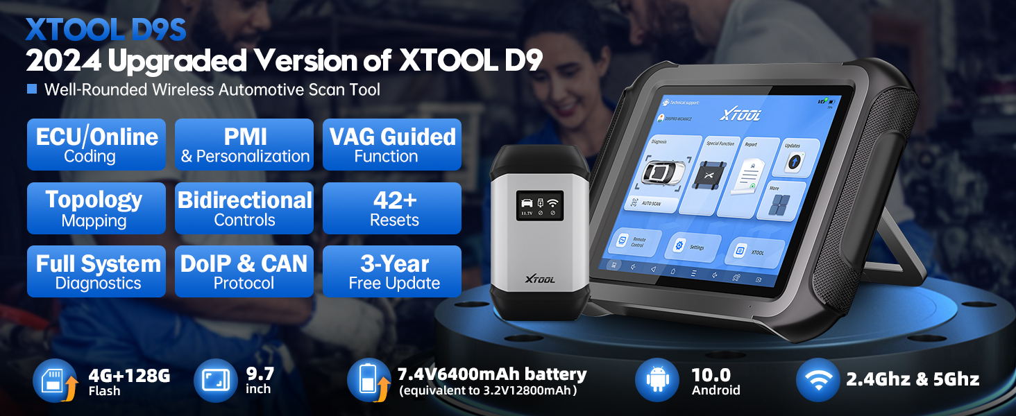 xtool d9s diagnostic tool