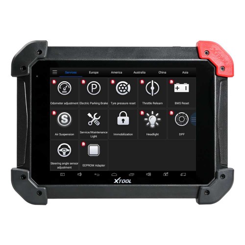 XTOOL PS90 Full System DiagnosticTool Support TPS,Oil Resetting, EPB, TPMS, Airbag Reset,Key Programming,Mileage Correction