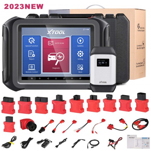 2024 XTOOL D9 Pro D9S Pro Diagnostic Scan Tool With Topology Map CAN FD&DoIP Online ECU Programming&Coding Bi-Directional Control