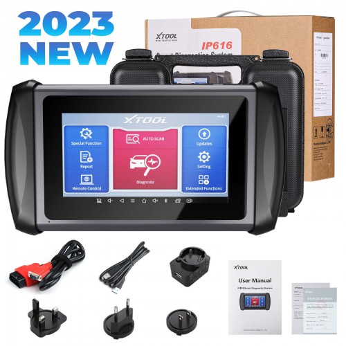 2024 XTOOL InPlus IP616 OBD2 Car Automotive Diagnostic Tools with 31 Reset Service Auto Key Programmer Lifetime Free Update
