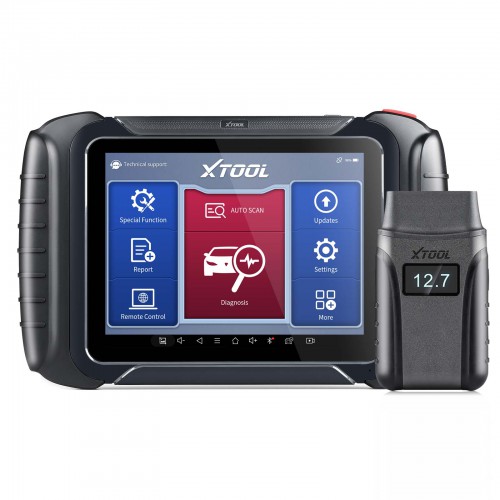 2024 XTOOL D8 BT D8BT Bi-Directional All System Diagnostic Scanner with ECU Coding 30+ Service Functions CAN-F Protocol