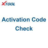 Xtool Activation Code Check