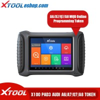 XTOOL X100 PAD3 AUDI A6/A7/Q7/A8 All Key Lost MQB Online Programming Token Also Compatible for X100 PAD2/PAD2 Pro