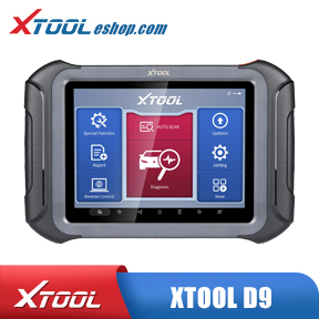2023 Newest XTOOL D9 Automotive Scan Tool Topology Map Bi-Directional Control ECU Coding 42+ Resets, Key Programming, Support DoIP