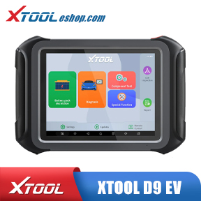 2023 XTOOL D9 EV D9EV Car Electric Vehicles Diagnostic Tools Energy Vehicles For Tesla For BYD With Battery Pack Dectection Active Test+ECU Coding