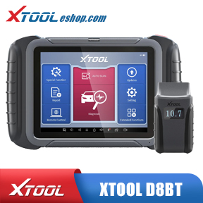 2023 XTOOL D8 BT D8BT Bi-Directional All System Diagnostic Scanner with ECU Coding 30+ Service Functions CAN-F Protocol