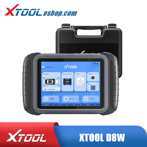 WIFI XTOOL D8W D8 Automotive Diagnostic Scan Tool & Key Programming Support CAN FD & DoIP, ECU Coding, Bi-Directional Control, 38+Resets