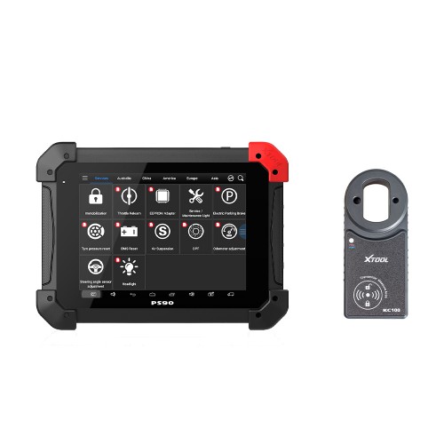 Xtool PS90 Pro Diagnostic Tool with KC100 Work for VW 4th&5th IMMO and BMW CAS Key Progamming for Cars&Trucks