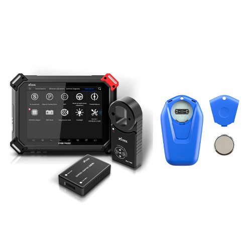 (6th Anni Sale) Xtool X100 PAD2 Pro Plus Xtool KS-1 Toyota Smart Key Emulator