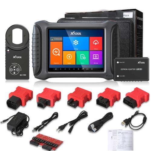 (6th Anni Sale) XTOOL X100 PAD3 X100 PAD 3 Professional Tablet Key Programmer With KC100&EEPROM Adapter
