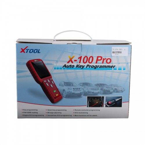 100% Original XTOOL X100 PRO Auto Key Programmer X100+ Updated Version with EEPROM Adapter SK284 Instead