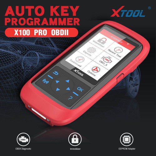 (6th Anni Sale US Ship) XTOOL X100 PRO2 X100 PRO 2 Auto Key Programmer/Mileage Adjustment Including EEPROM Code Reader with Free Update