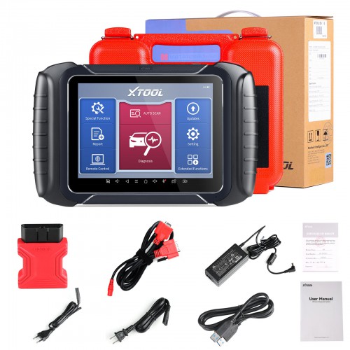 (2024 Hotseller) XTOOL D8 Bi-Directional Professional Automotive Scan Tool Support ECU Coding with 38+ Service Functions 3 Years Free Update