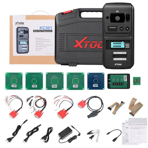 XTOOL KC501 Mercedes Infrared Key Programming Tool Support MCU/EEPROM Chips Reading&Writing Work with X100 PAD3/PAD Elite/A80 Pro