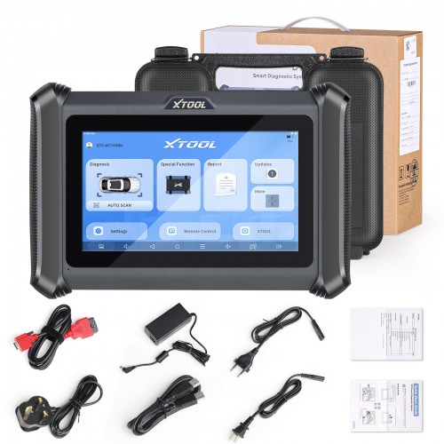 (2024 Bestseller) XTOOL D7S Automotive Diagnostic Tool DoIP & CAN FD, ECU Coding, 36+ Services, Bidirectional Scanner for Car, Key Programming