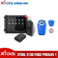 (6th Anni Sale) Xtool X100 PAD2 Pro Plus Xtool KS-1 Toyota Smart Key Emulator