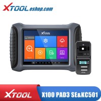 XTOOL X100 PAD3 SE Key Programing Tool Plus Xtool KC501 Benz Infrared Key Programmer