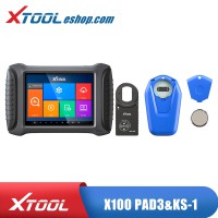 (Price Cut) Xtool X100 PAD3 Plus Xtool KS-1 Key Emulator for Toyota/Lexus/VW/BMW Key Programming and All Key Lost